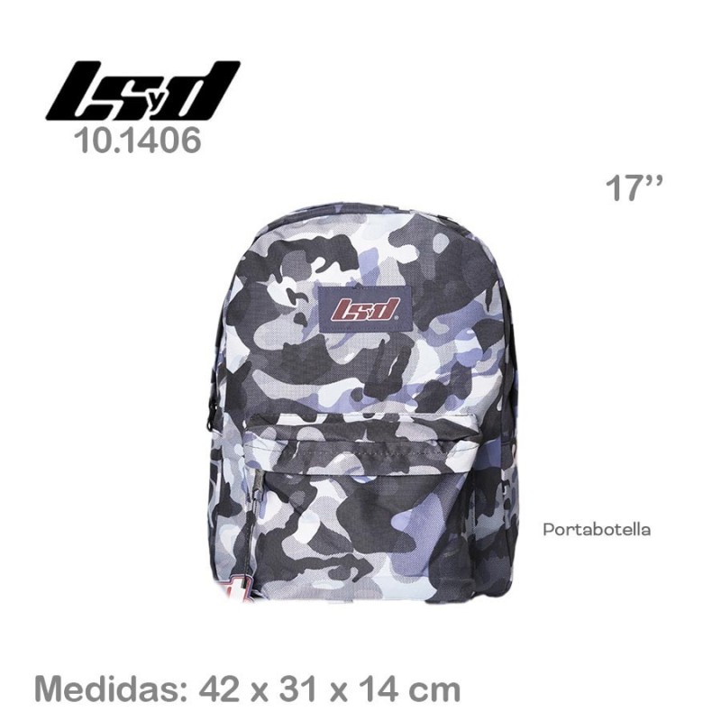 Mochila Camuflada LSyD 17