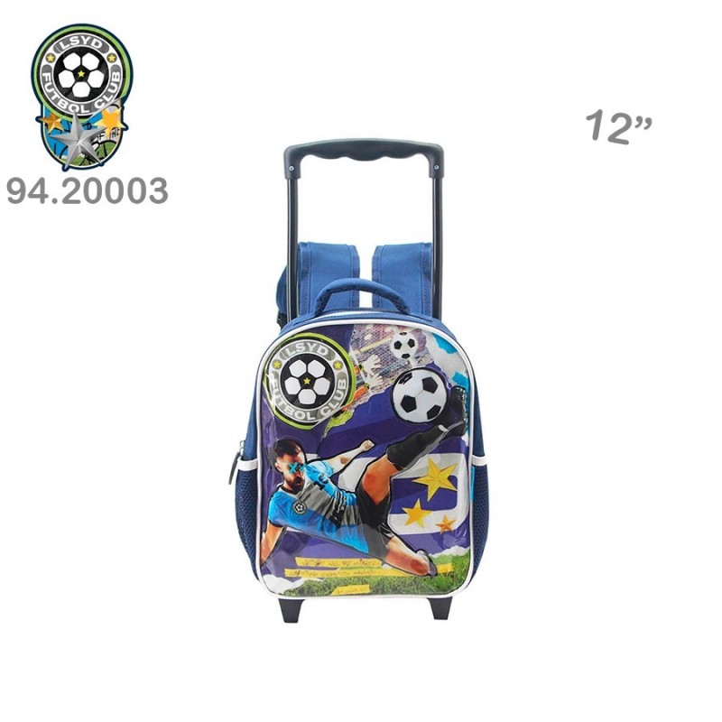Mochila c/carro Futbol 12