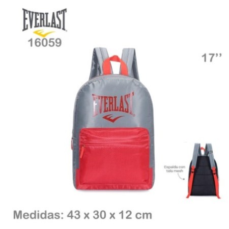 Mochila Everlast 17"