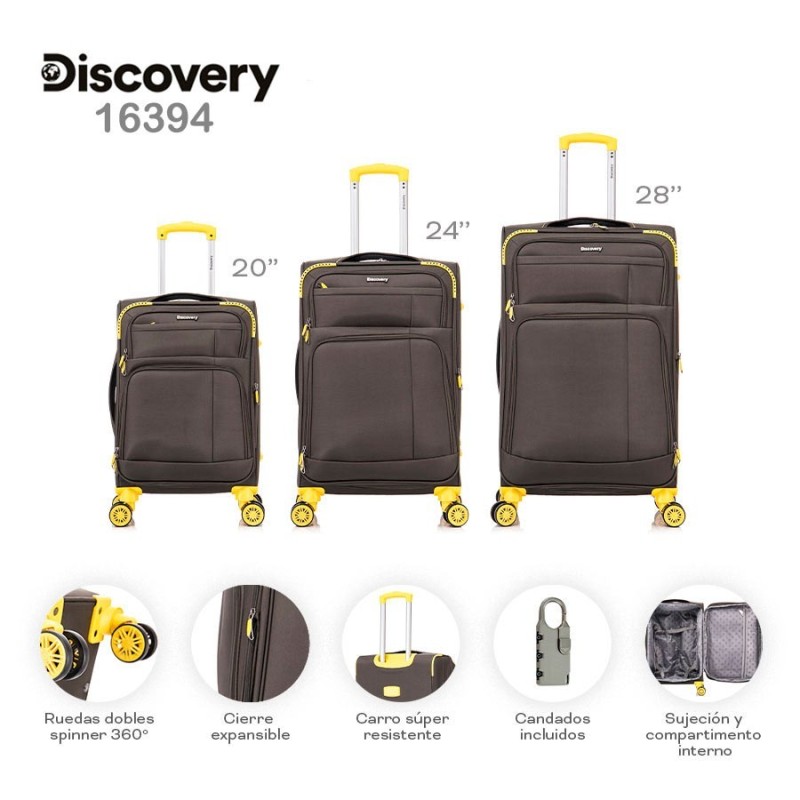 Set de Valijas Discovery