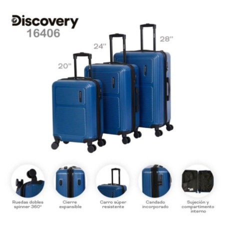 Set de Valijas Discovery