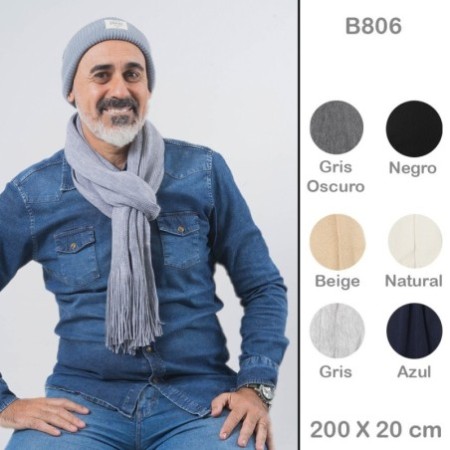 Bufanda de Hombre Lisas