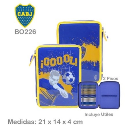 Cartuchera Boca Juniors