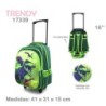 Mochila Carro trendy 16"