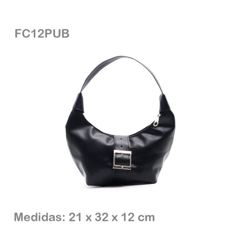 Cartera Pub con broche