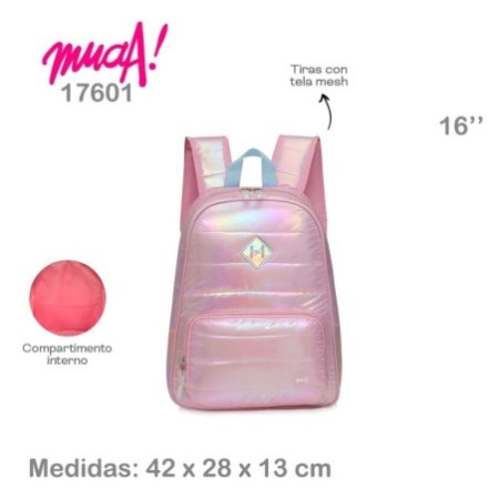 Mochila Escolar Muaa 16