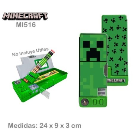 Cartuchera Minecraft