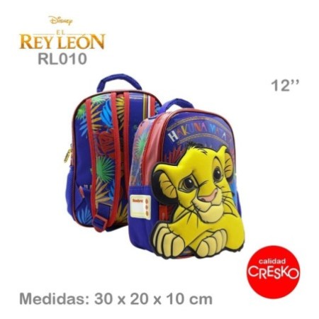 Mochila El Rey leon 12''''