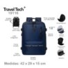 Mochila Viajera Travel Tech