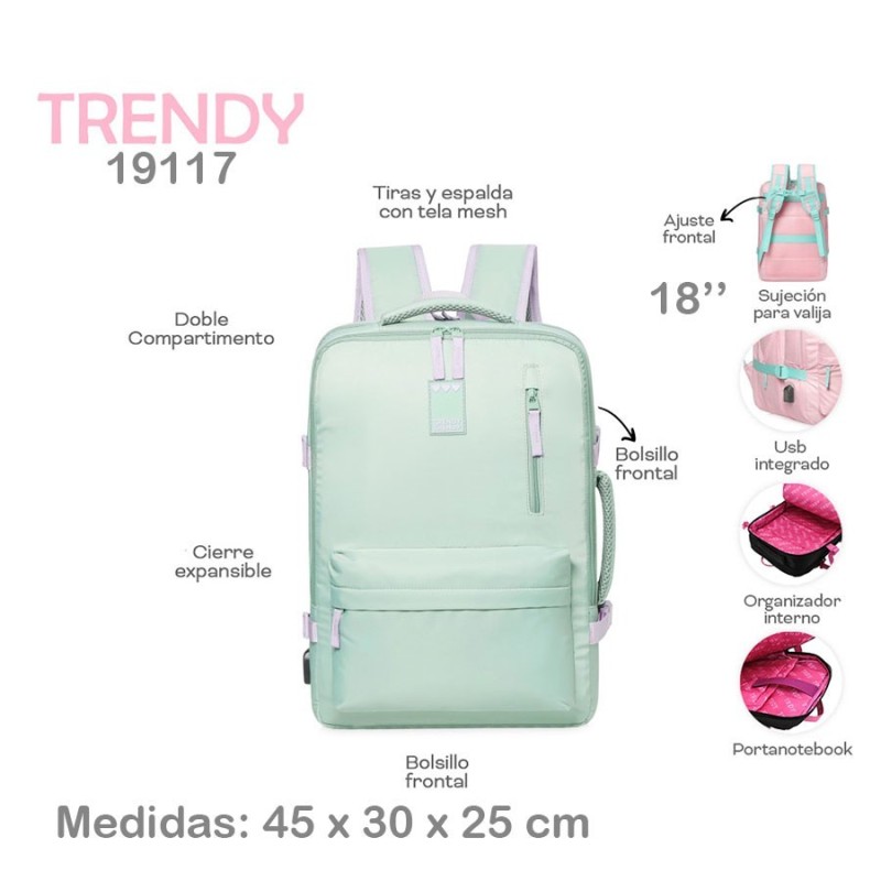 Mochila Viajera Trendy