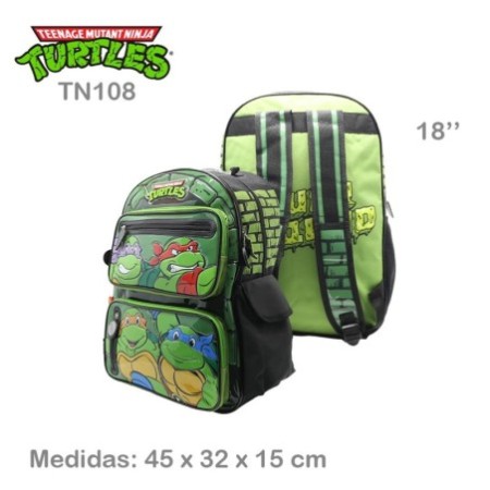 Mochila Tortugas Ninja