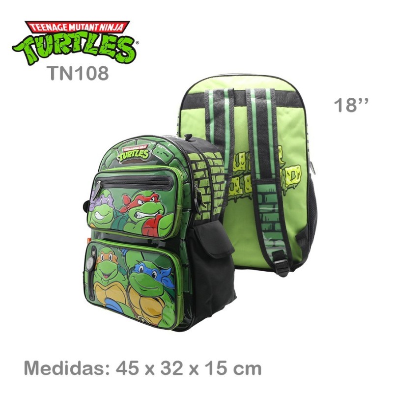 Mochila Tortugas Ninja
