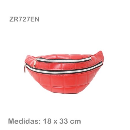 Riñonera Engomada a Cuadros