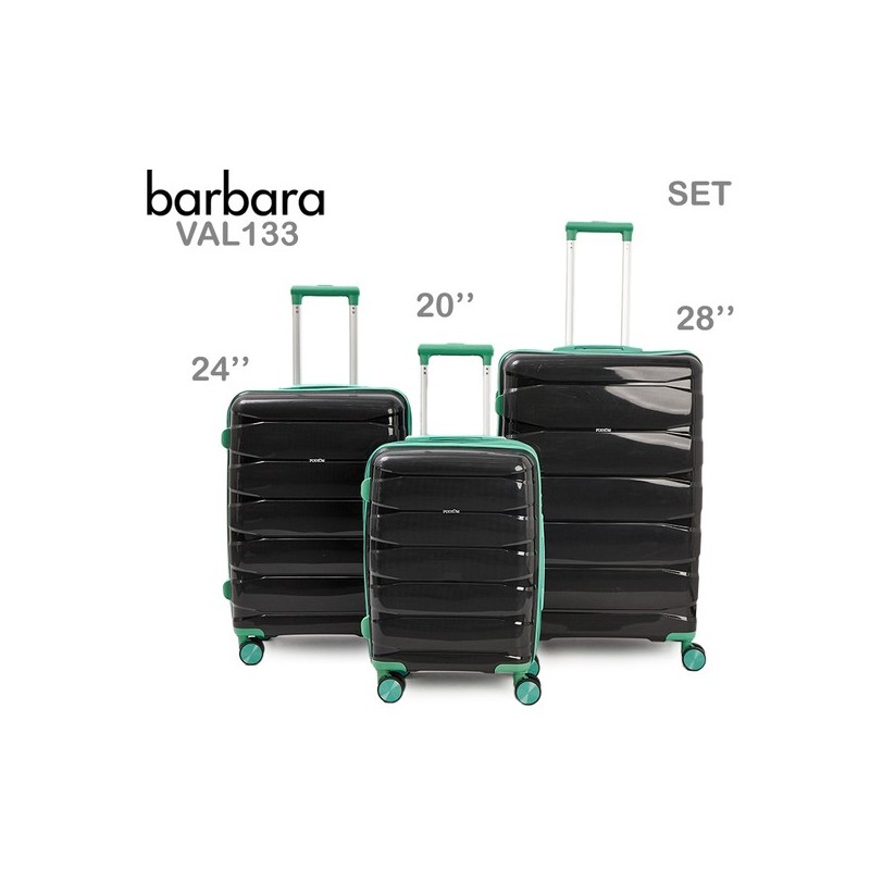 Set de Valijas x3 Barbara
