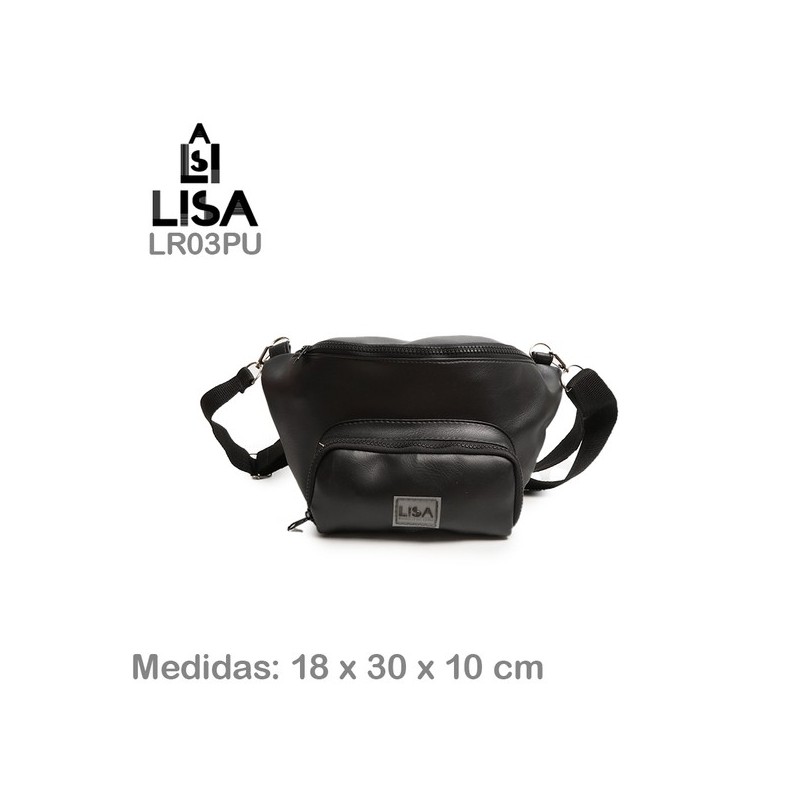 Riñonera PU c/Bolsillo LISA