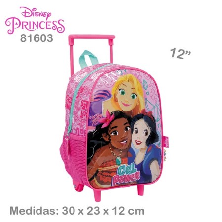 Mochila Carro Princesas 12''''''''