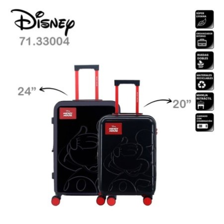 Set de Valijas Mickey Mouse Disney