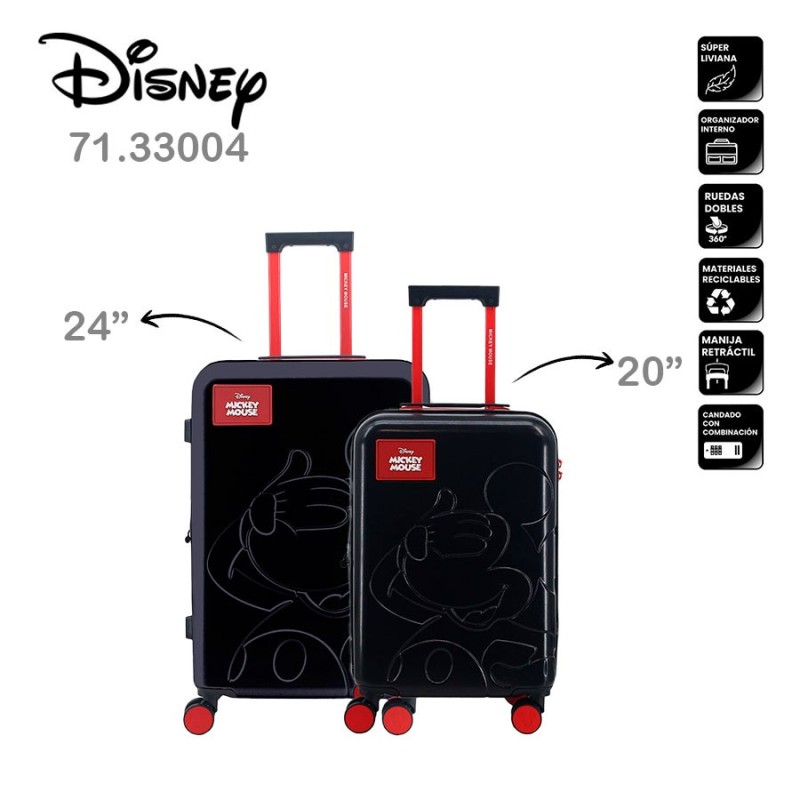 Set de Valijas Mickey Mouse Disney