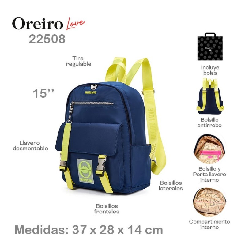 Mochila Las Oreiro Love