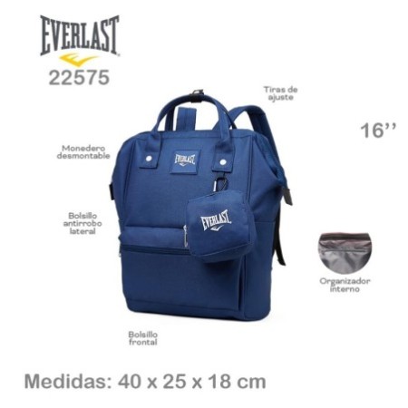 Mochila Everlast Boca de Pez