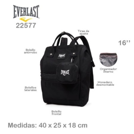 Mochila Everlast Boca de Pez