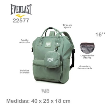 Mochila Everlast Boca de Pez