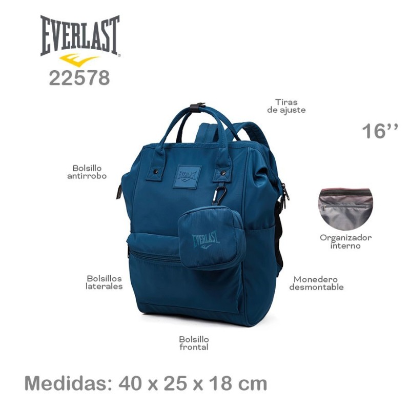 Mochila Everlast Boca de Pez
