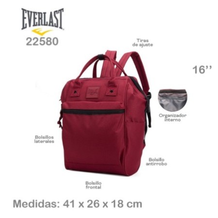 Mochila Everlast Boca de Pez
