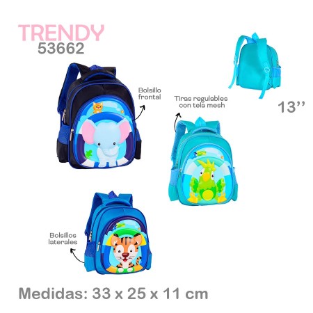 Mochila Trendy infantil