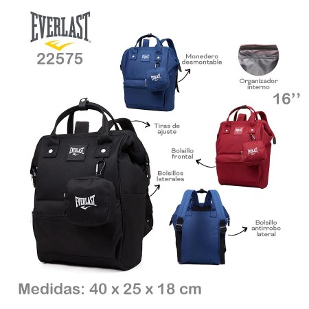 Mochila Everlast Boca de Pez