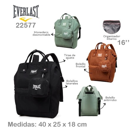 Mochila Everlast Boca de Pez
