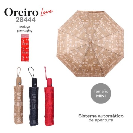 Paraguas Las Oreiro Love Mini