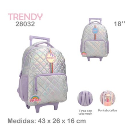 Mochila Carro Trendy
