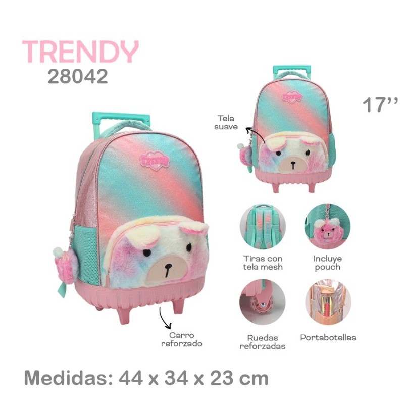 Mochila Carro Trendy 17