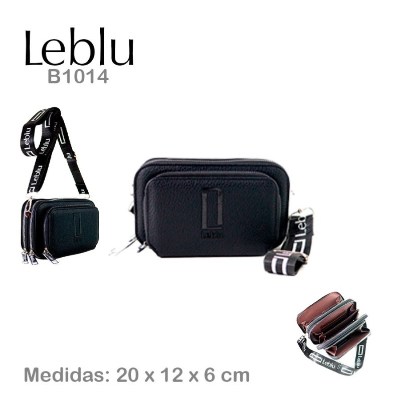 Billetera Con Correa Leblu