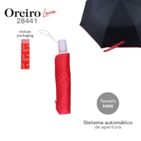 Paraguas Las Oreiro Love Mini