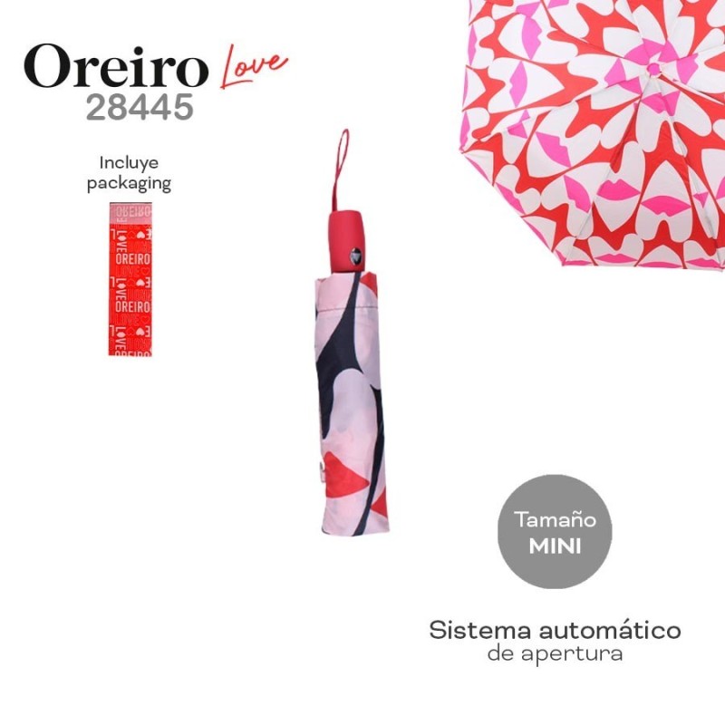 Paraguas Las Oreiro Love Mini