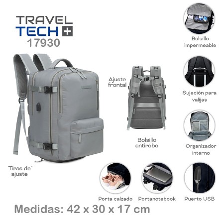 Mochila Viajera Travel Tech