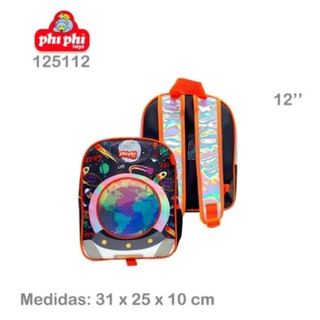 Mochila Infantil Phi Phi Toys 12"