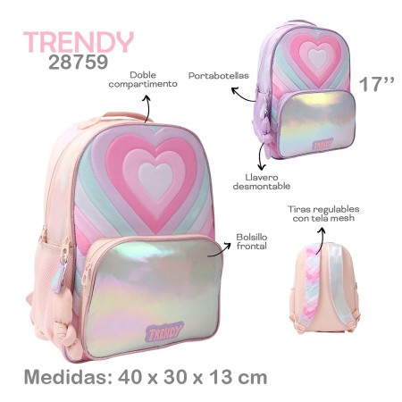Mochila Trendy 17"