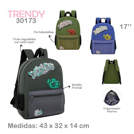 Mochila Trendy 17"