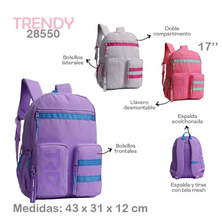 Mochila Trendy 17"