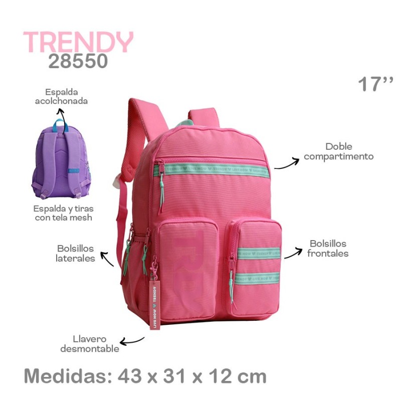 Mochila Trendy 17"