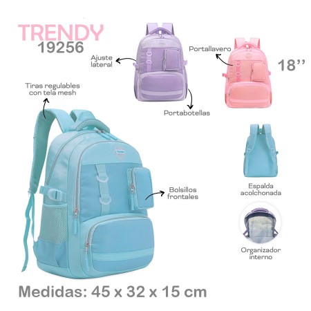 copia de Mochila Trendy 18"