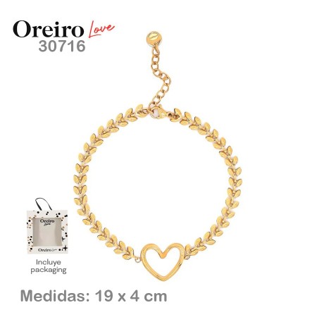 Pulsera Acero Oreiro