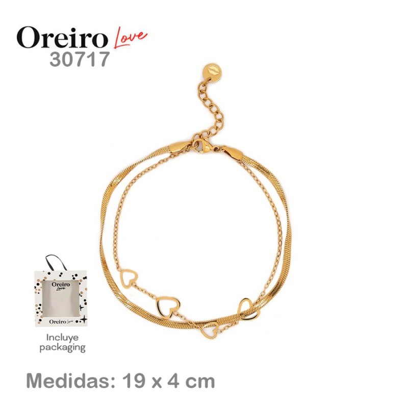 Pulsera Acero Oreiro
