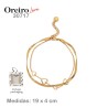 Pulsera Acero Oreiro