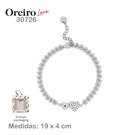 Pulsera Acero Oreiro