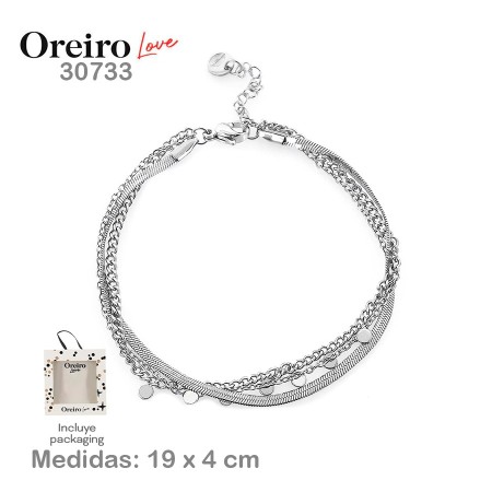 Pulsera Acero Oreiro