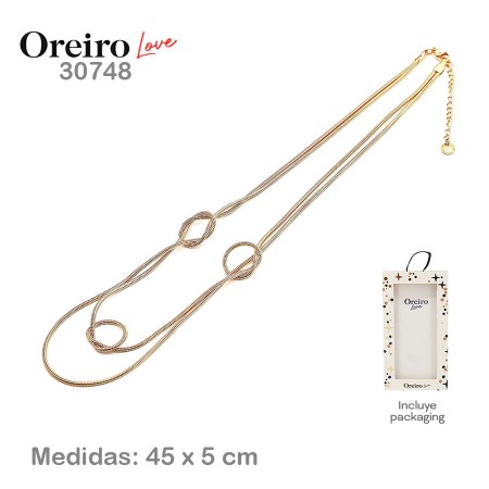 Collar Acero Oreiro